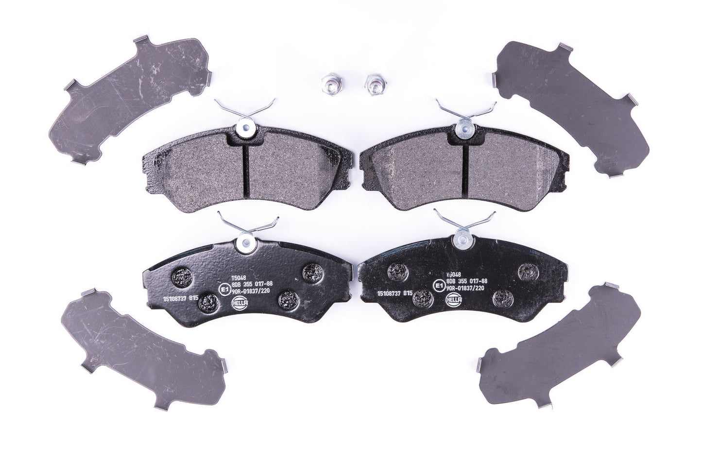 HELLA Brake pad set - T5048 - for e.g. VOLKSWAGEN 8DB355017-881