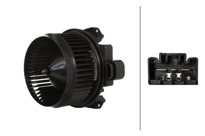 Hella Interior Fan Blower Motor 8EW366400-891