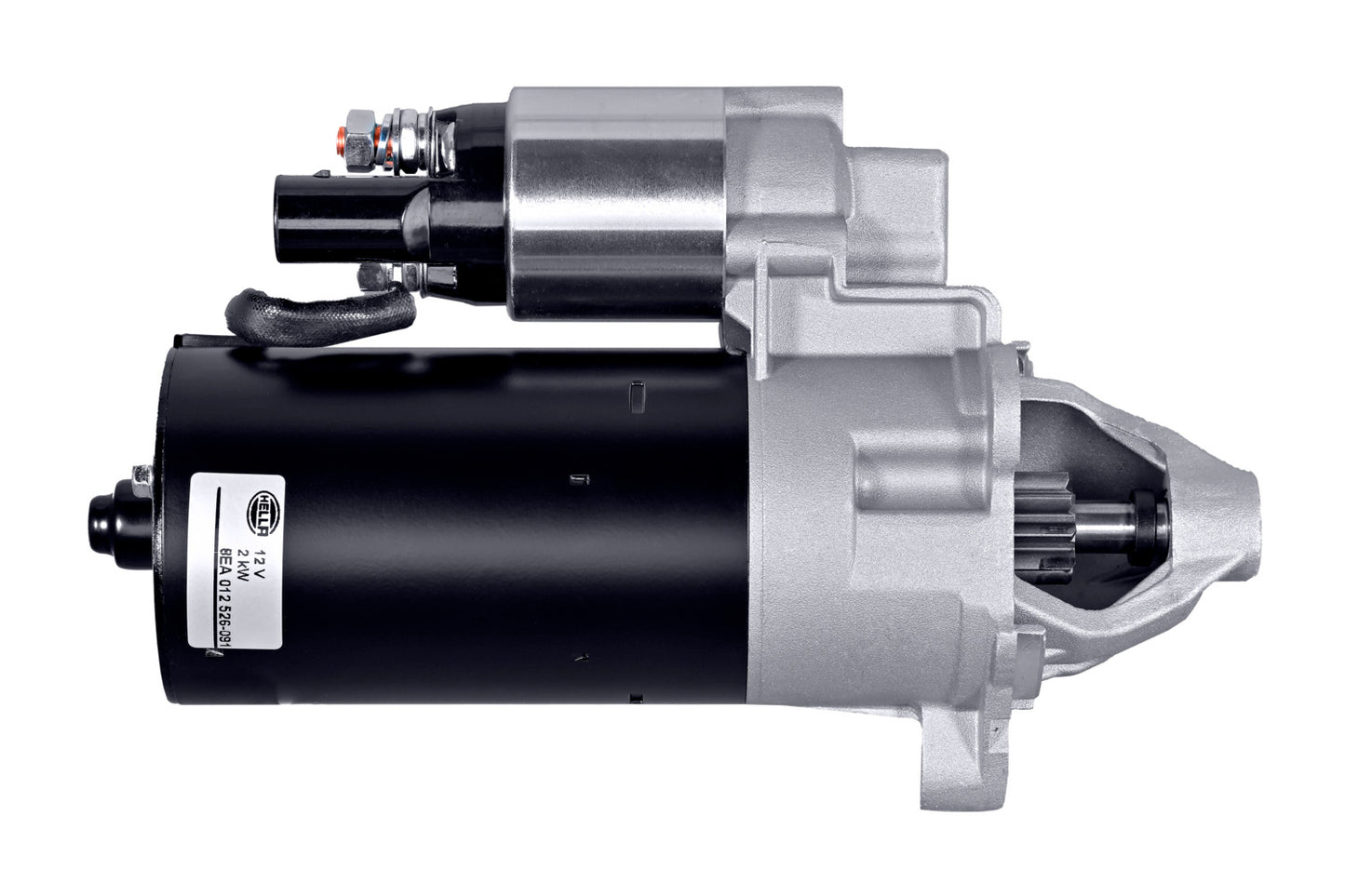 HELLA Starter - 12V - 2kW - for e.g. Audi A4 Avant (8Ed, B7) 8EA012526-091