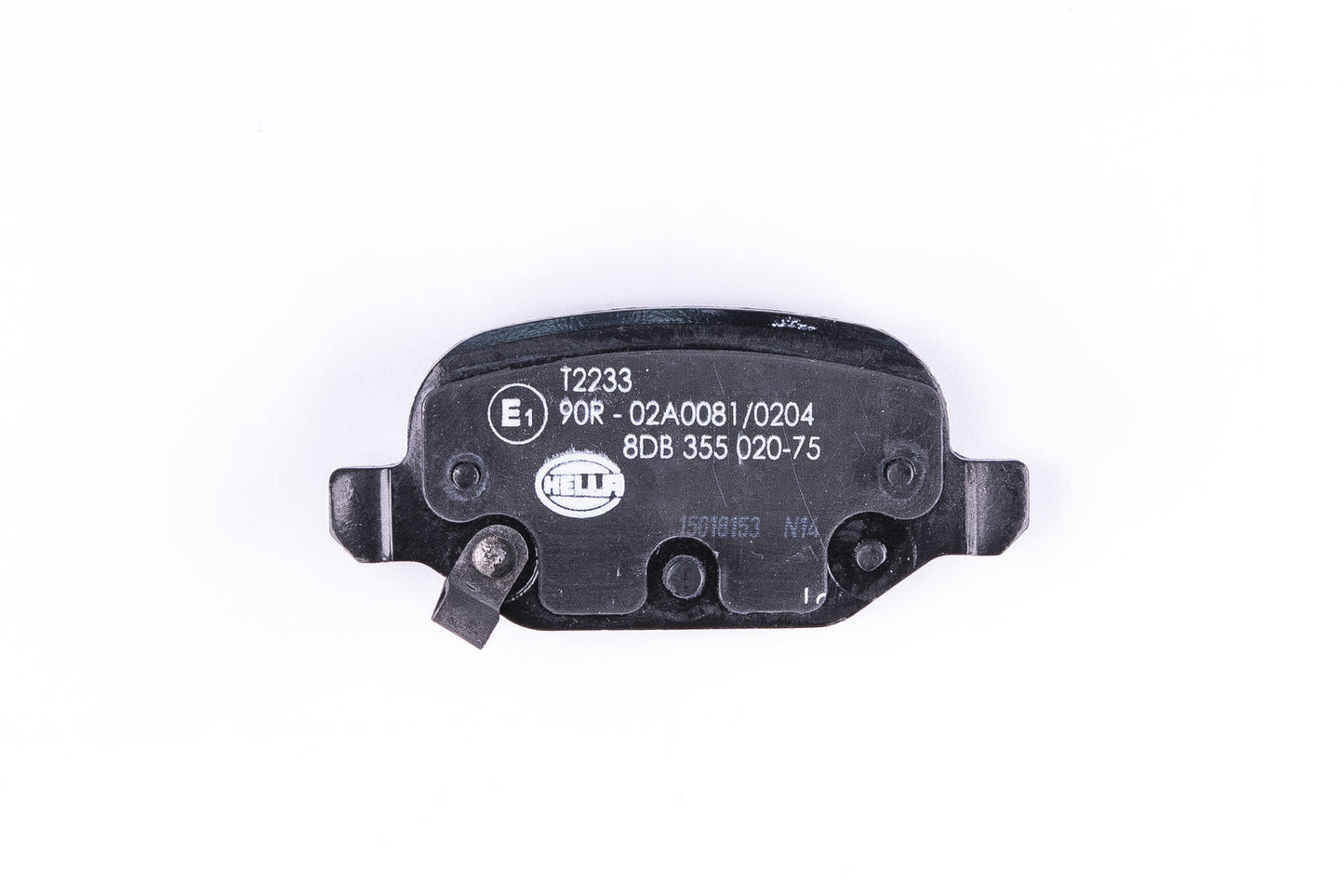 HELLA Brake pad set - T2233 - for e.g. FIAT 8DB355020-751