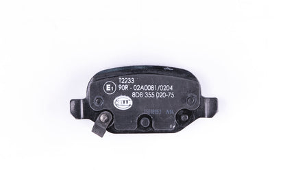 HELLA Brake pad set - T2233 - for e.g. FIAT 8DB355020-751