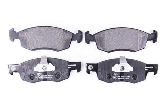 HELLA Brake pad set - T1772 - for e.g. DACIA / LADA / NISSAN / RENAULT 8DB355013-951