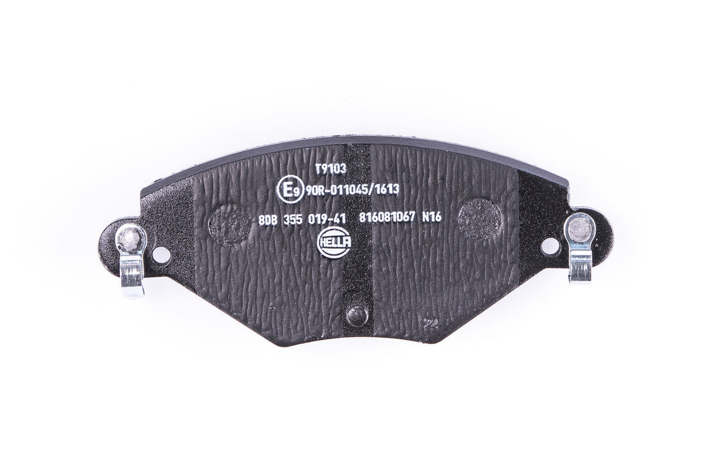 HELLA Brake pad set - T9103 - for e.g. CITROEN 8DB355019-411