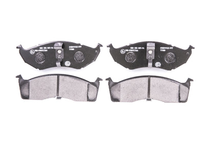 HELLA Brake pad set - T1100 - for e.g. CHRYSLER / DODGE / PLYMOUTH 8DB355007-941