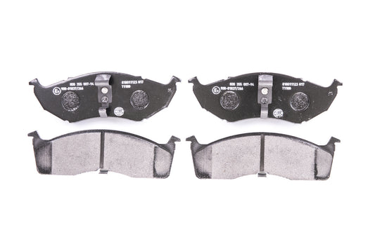 HELLA Brake pad set - T1100 - for e.g. CHRYSLER / DODGE / PLYMOUTH 8DB355007-941