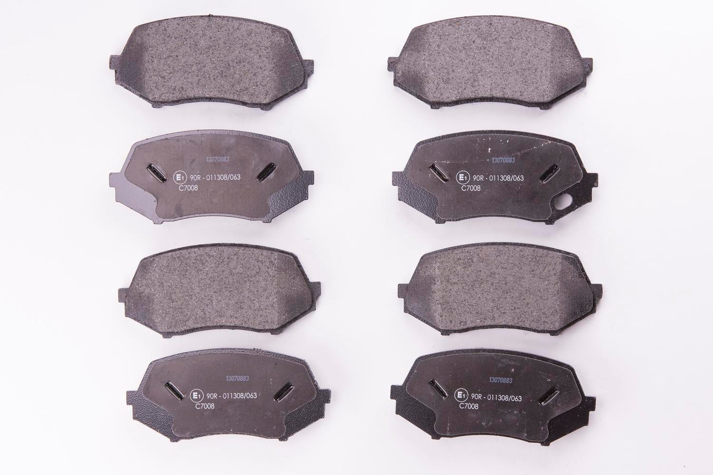 HELLA Brake pad set - C7008 - for e.g. MITSUBISHI 8DB355005-591