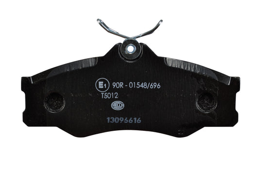 HELLA Brake pad set - T5012 - for e.g. VOLKSWAGEN 8DB355017-661