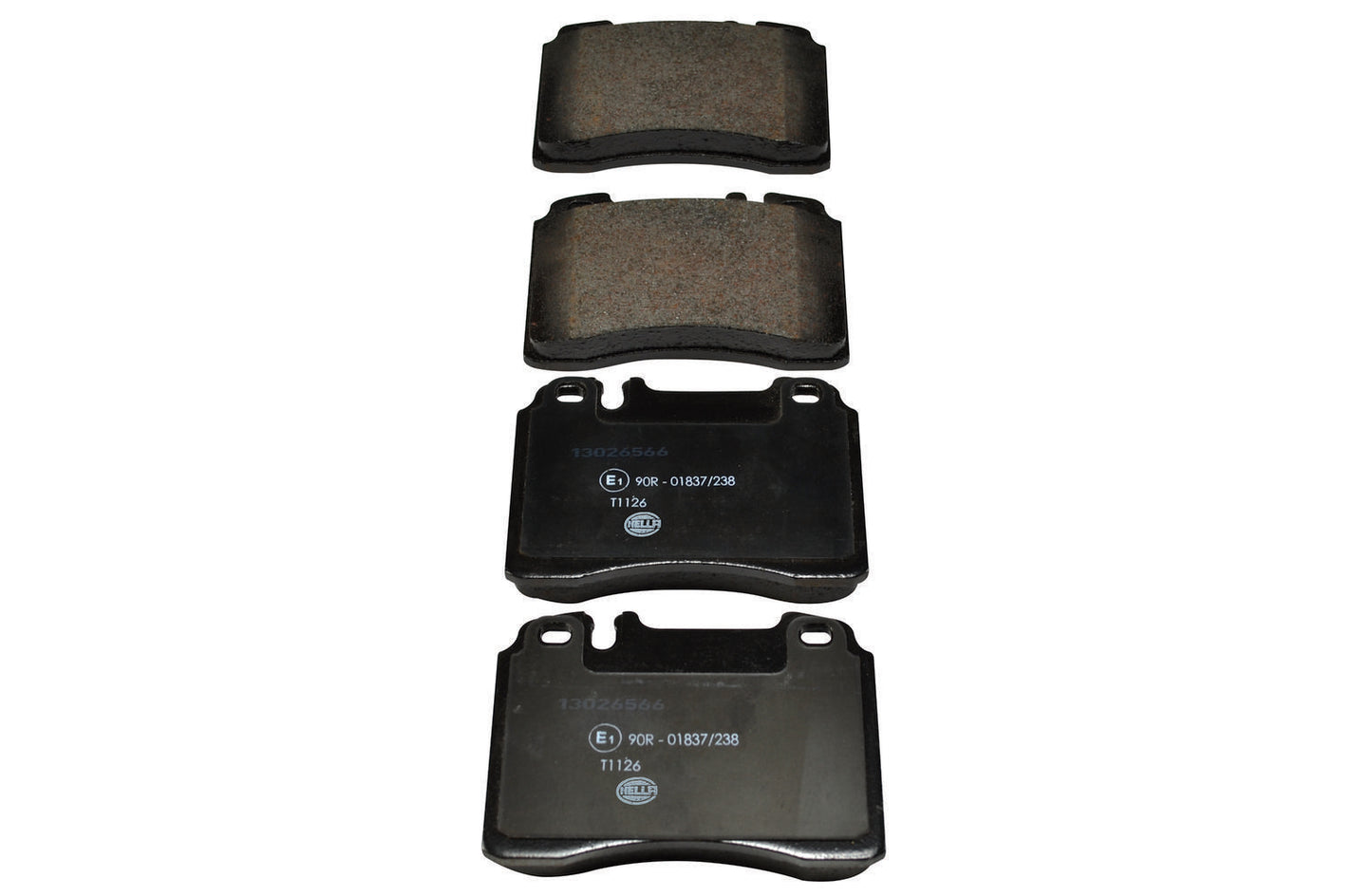 HELLA Brake pad set - T1126 - for e.g. MERCEDES-BENZ 8DB355008-181