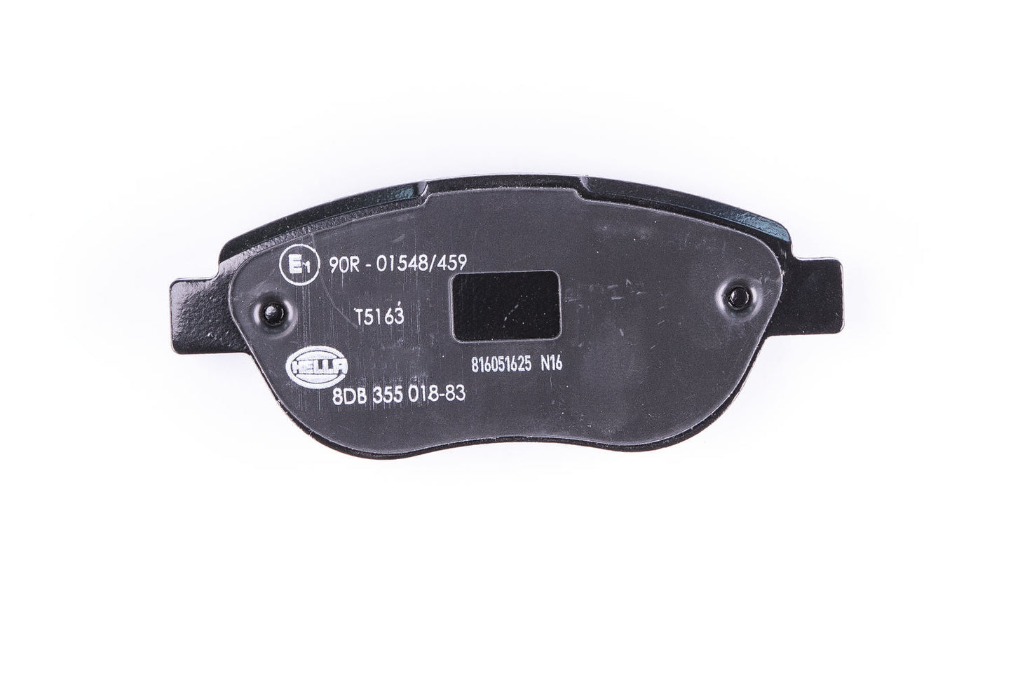 HELLA Brake pad set - T5163 - for e.g. ABARTH / CHRYSLER / FIAT / LANCIA / OPEL 8DB355018-831