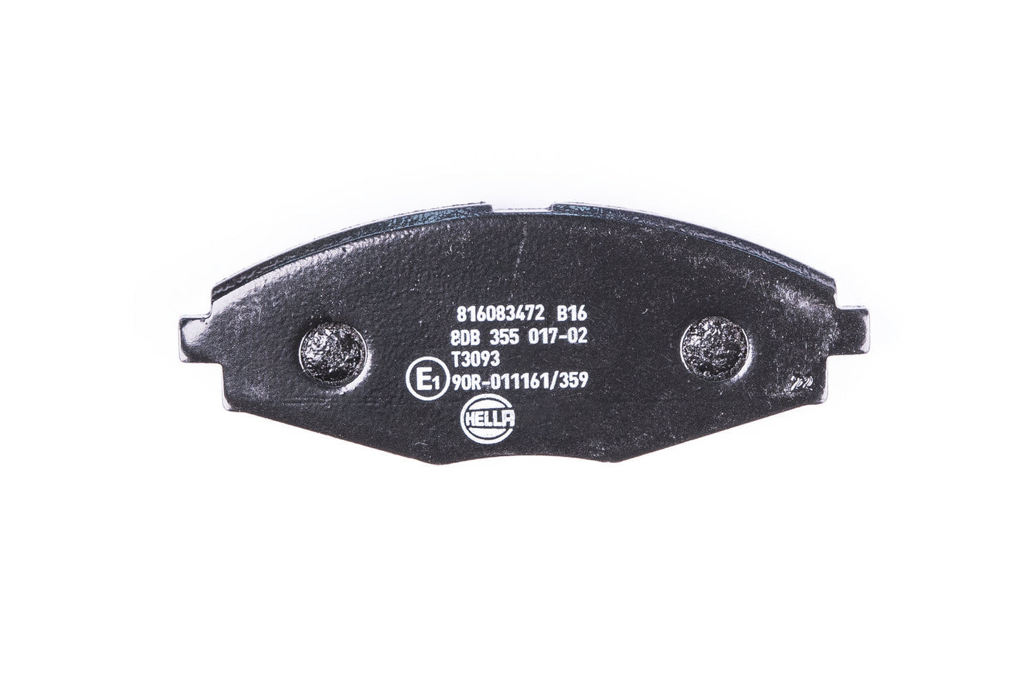 HELLA Brake pad set - T3093 - for e.g. CHERY / CHEVROLET / DAEWOO / PONTIAC 8DB355017-021