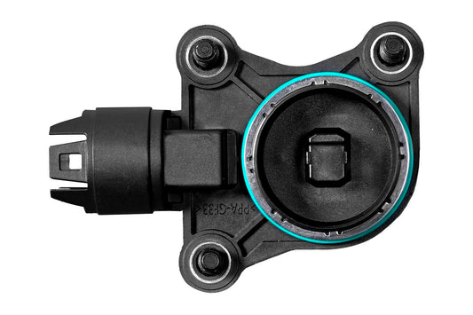 HELLA Sensor, eccentric shaft (variable valve lift) - 9-pin connector - Cylinder Head 6PU358380-031