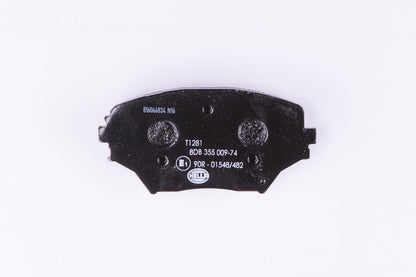 HELLA Brake pad set - T1281 - for e.g. TOYOTA 8DB355009-741