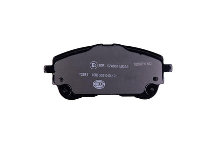 HELLA Brake pad set - T2851 - for e.g. SUZUKI / TOYOTA 8DB355040-191
