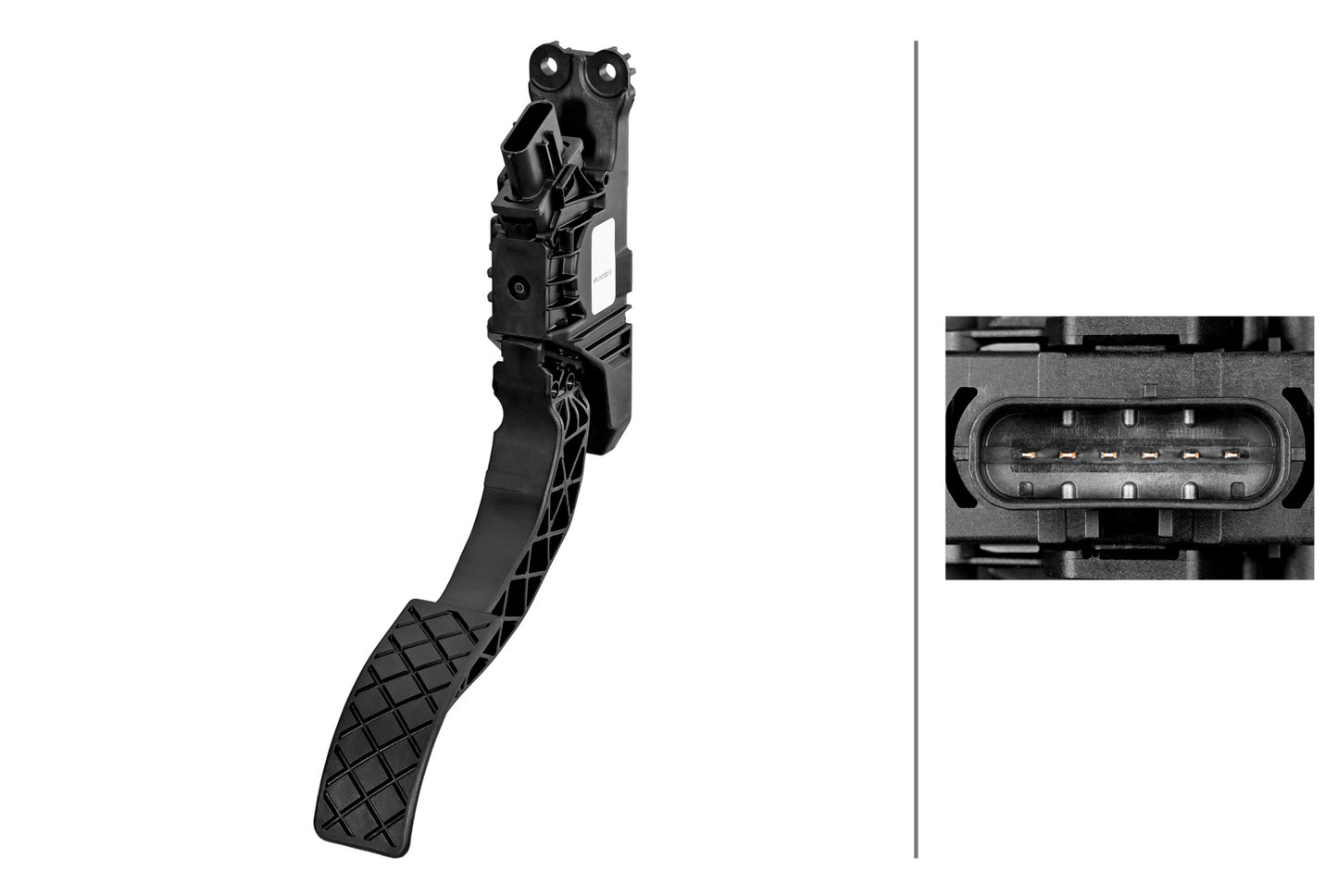HELLA Sensor, accelerator pedal position - for left-hand/right-hand drive vehicles - 6 6PV312052-101