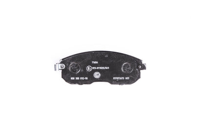 HELLA Brake pad set - T1654 - for e.g. FIAT / NISSAN / SUZUKI 8DB355012-901