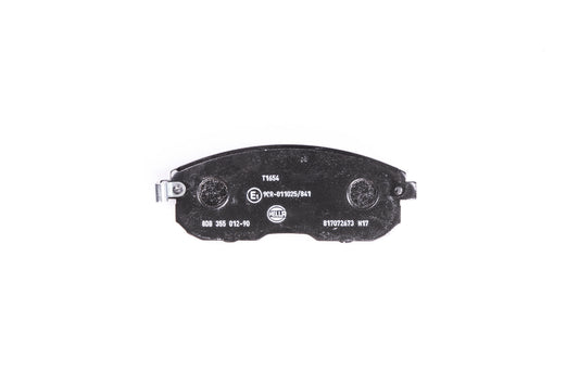 HELLA Brake pad set - T1654 - for e.g. FIAT / NISSAN / SUZUKI 8DB355012-901
