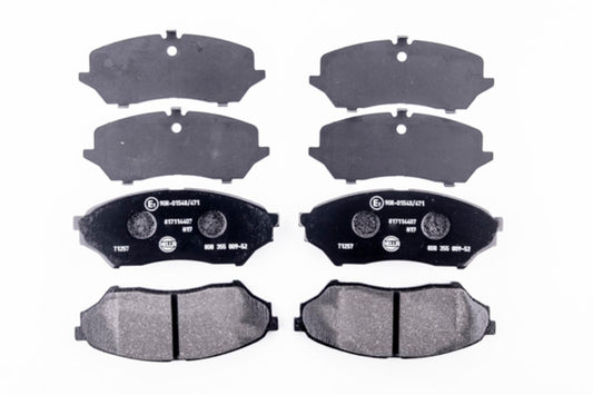 HELLA Brake pad set - T1257 - for e.g. MITSUBISHI / NISSAN 8DB355009-521