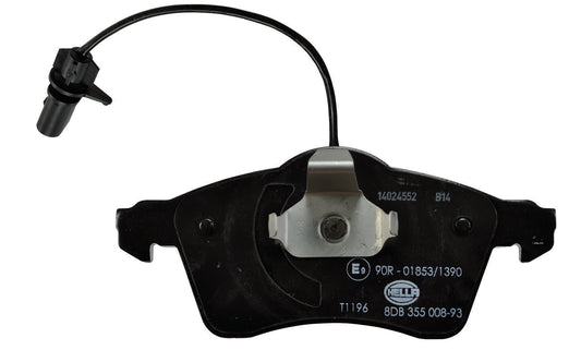 HELLA Brake pad set - T1196 - for e.g. VOLKSWAGEN 8DB355008-931