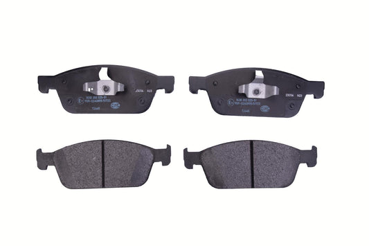 HELLA Brake pad set - T2645 - for e.g. FORD 8DB355025-511