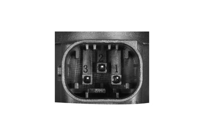 HELLA Sensor, park distance control - angled - 3-pin connector - Plugged 6PX358269-411
