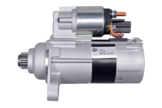 HELLA Starter - 12V - 1.7kW - for e.g. VW Golf VI (5K1) 8EA011612-221