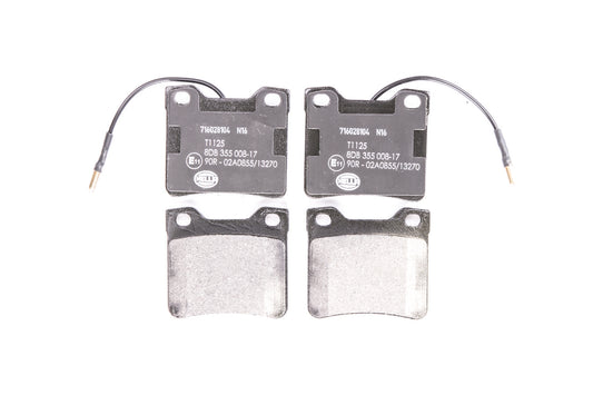 HELLA Brake pad set - T1125 - for e.g. MERCEDES-BENZ / PEUGEOT 8DB355008-171
