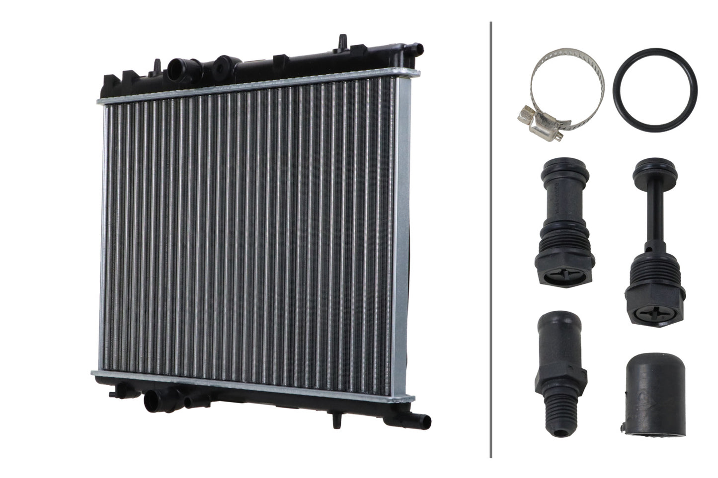 Hella Engine Coolant Radiator 8MK366302-671