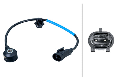 HELLA Knock Sensor - 2-pin connector 6PG013114-791