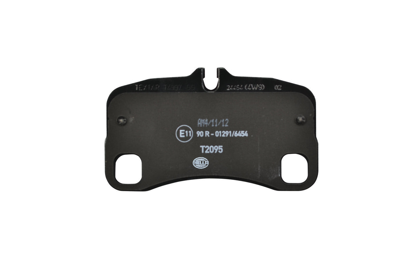 HELLA Brake pad set - T2095 - for e.g. PORSCHE 8DB355016-051