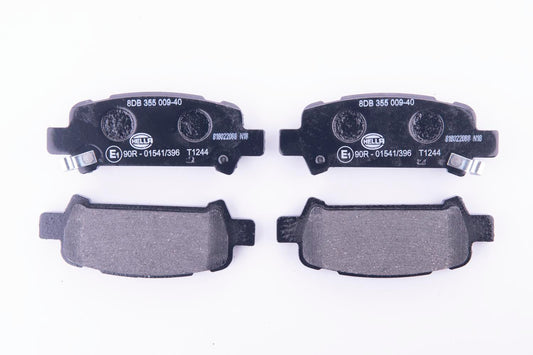 HELLA Brake pad set - T1244 - for e.g. SAAB / SUBARU 8DB355009-401