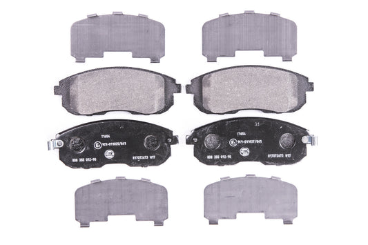 HELLA Brake pad set - T1654 - for e.g. FIAT / NISSAN / SUZUKI 8DB355012-901