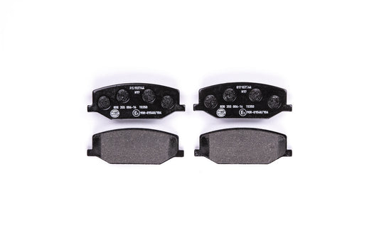 HELLA Brake pad set - T0350 - for e.g. CHEVROLET / HOLDEN / MAZDA / SUZUKI 8DB355006-161