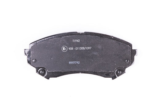 HELLA Brake pad set - T1942 - for e.g. CADILLAC 8DB355015-141