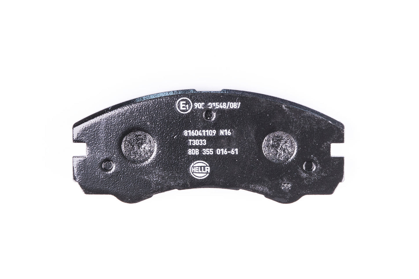 HELLA Brake pad set - T3033 - for e.g. ACURA / CHEVROLET / HOLDEN / HONDA 8DB355016-611