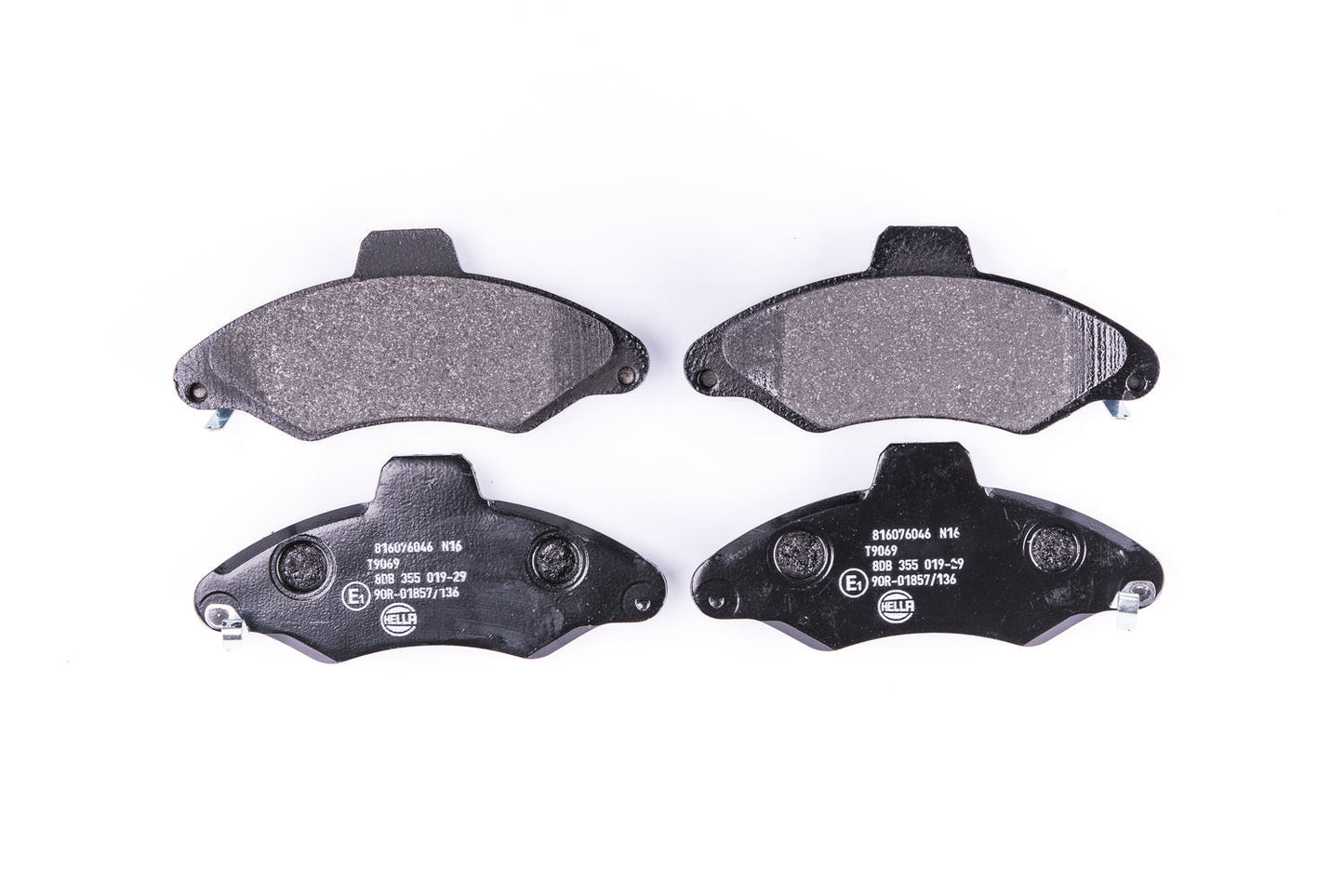 HELLA Brake pad set - T9069 - for e.g. FORD 8DB355019-291