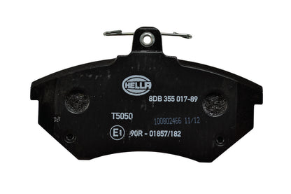 HELLA Brake pad set - T5050 - for e.g. SEAT / VOLKSWAGEN 8DB355017-891
