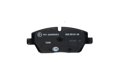 HELLA Brake pad set - T2398 - for e.g. BMW 8DB355021-881