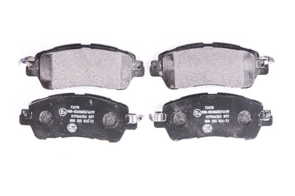 HELLA Brake pad set - T2470 - for e.g. MAZDA / NISSAN / SCION / TOYOTA 8DB355024-721