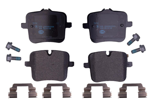 HELLA Brake pad set - T2735 - for e.g. BMW / ROLLS-ROYCE 8DB355037-991