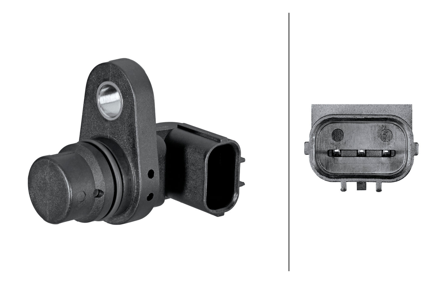 HELLA Sensor, crankshaft pulse - 3-pin connector 6PU358380-501