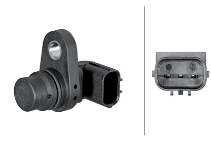 HELLA Sensor, crankshaft pulse - 3-pin connector 6PU358380-501