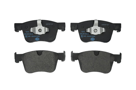 HELLA Brake pad set - T2737 - for e.g. CITROEN / OPEL / PEUGEOT / VAUXHALL 8DB355036-491