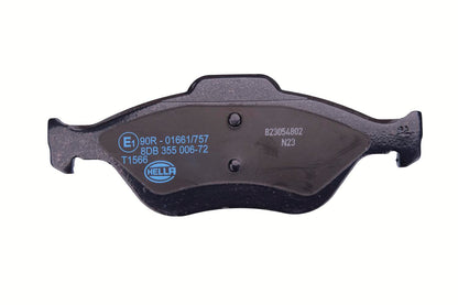 HELLA Brake pad set - T1566 - for e.g. DAIHATSU / TOYOTA 8DB355006-721