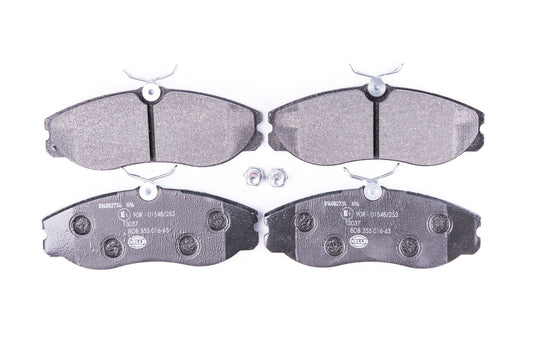 HELLA Brake pad set - T3037 - for e.g. FORD / LDV / NISSAN 8DB355016-651