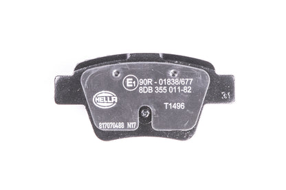 HELLA Brake pad set - T1496 - for e.g. CITROEN / PEUGEOT 8DB355011-821