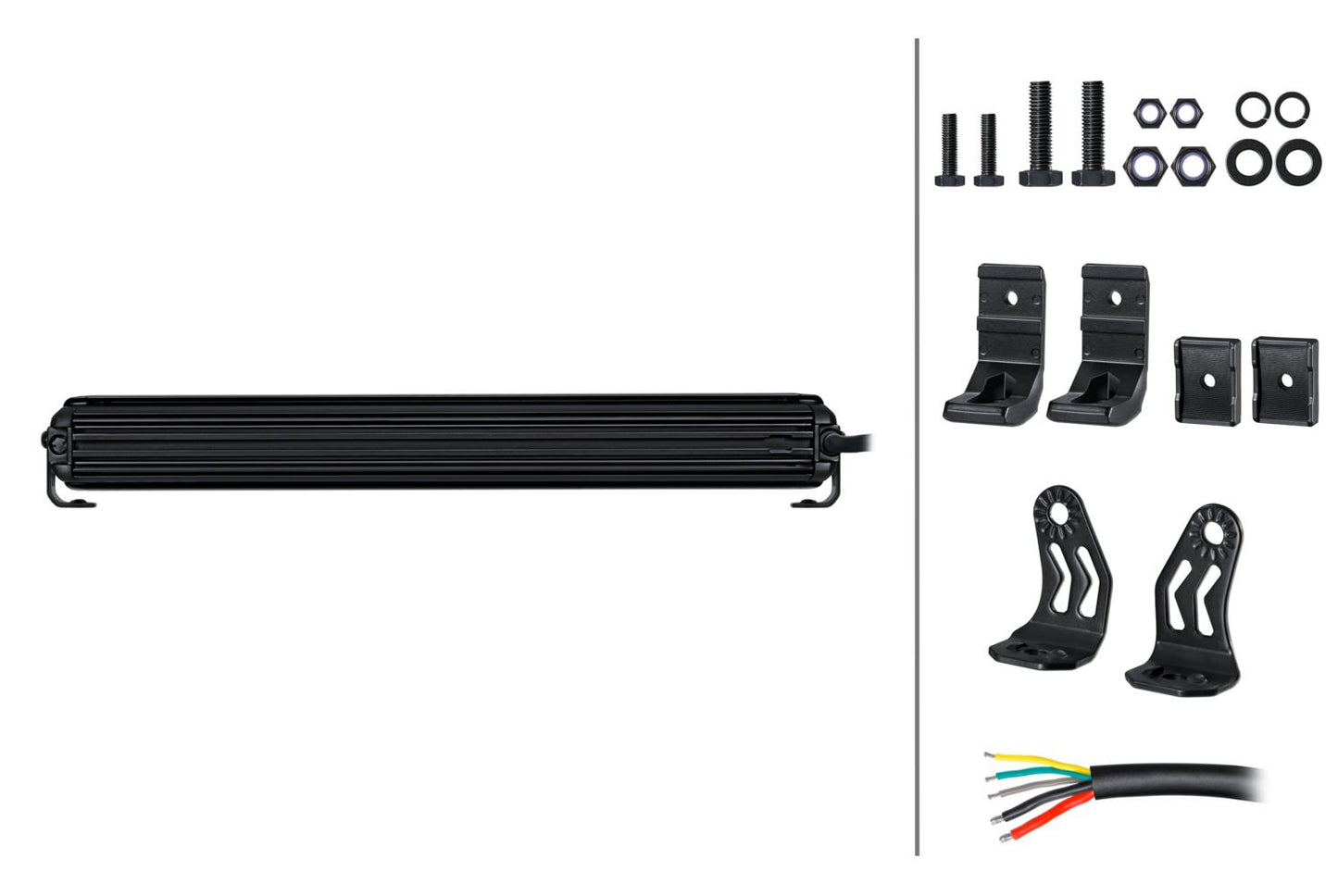 HELLA LED-Lightbar - Black Magic Edgeless Pro - 12/24V - yellow (amber)/white - 4870lm 1FJ358236-041