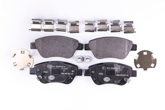 HELLA Brake pad set - T2263 - for e.g. OPEL / VAUXHALL 8DB355021-131
