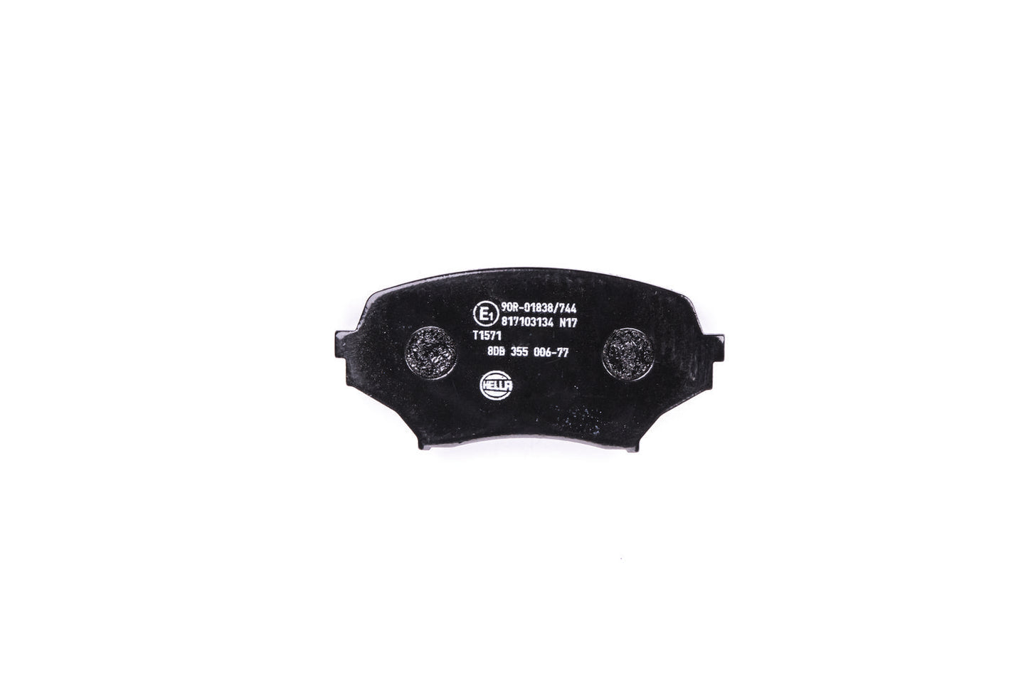 HELLA Brake pad set - T1571 - for e.g. MAZDA 8DB355006-771