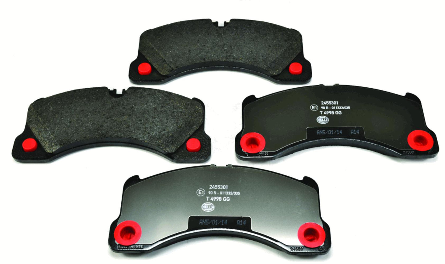 HELLA Brake pad set - T1798 - for e.g. PORSCHE / VOLKSWAGEN 8DB355014-151