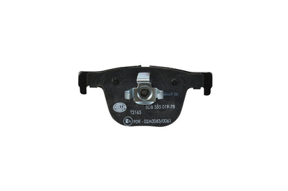 HELLA Brake pad set - T2165 - for e.g. BMW 8DB355019-781